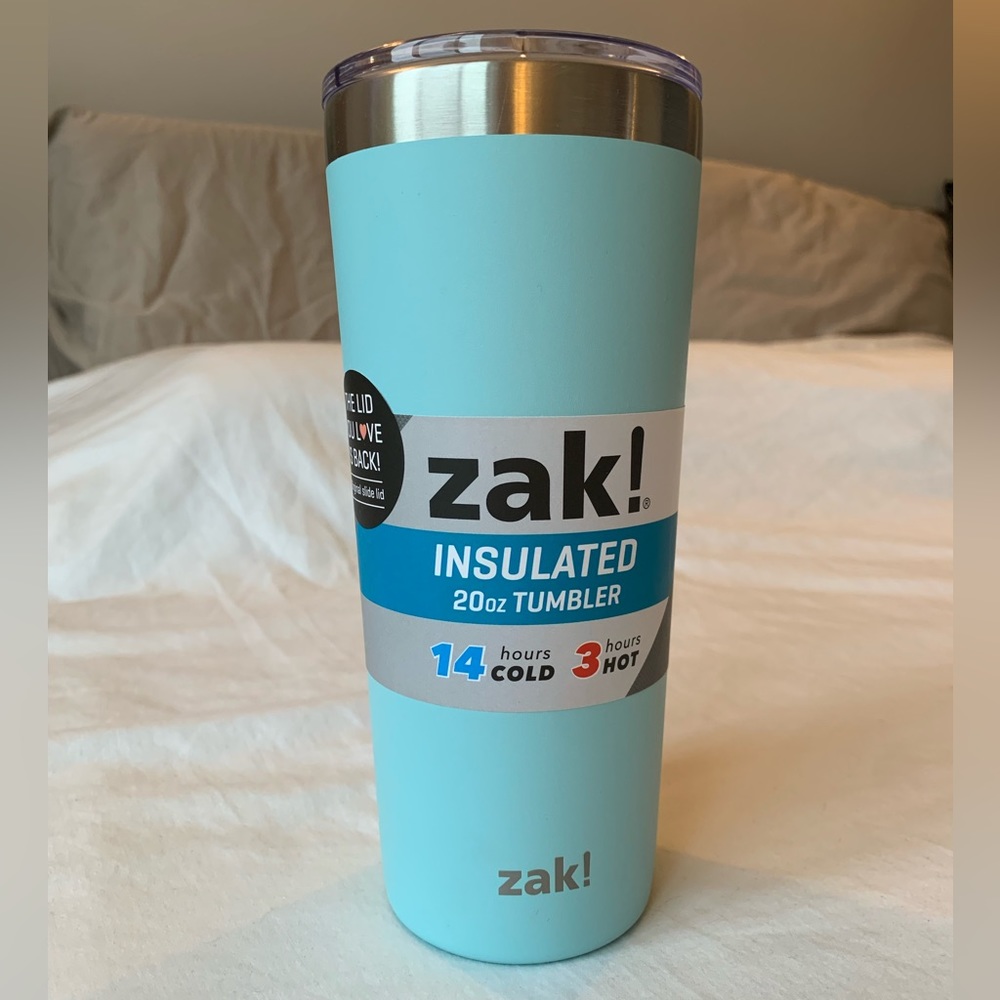Zak! Designs 20oz Double Wall Stainless Steel Latah Tumbler